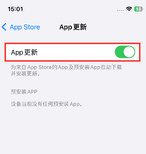 石门苹果15维修中心如何让iPhone15APP自动更新